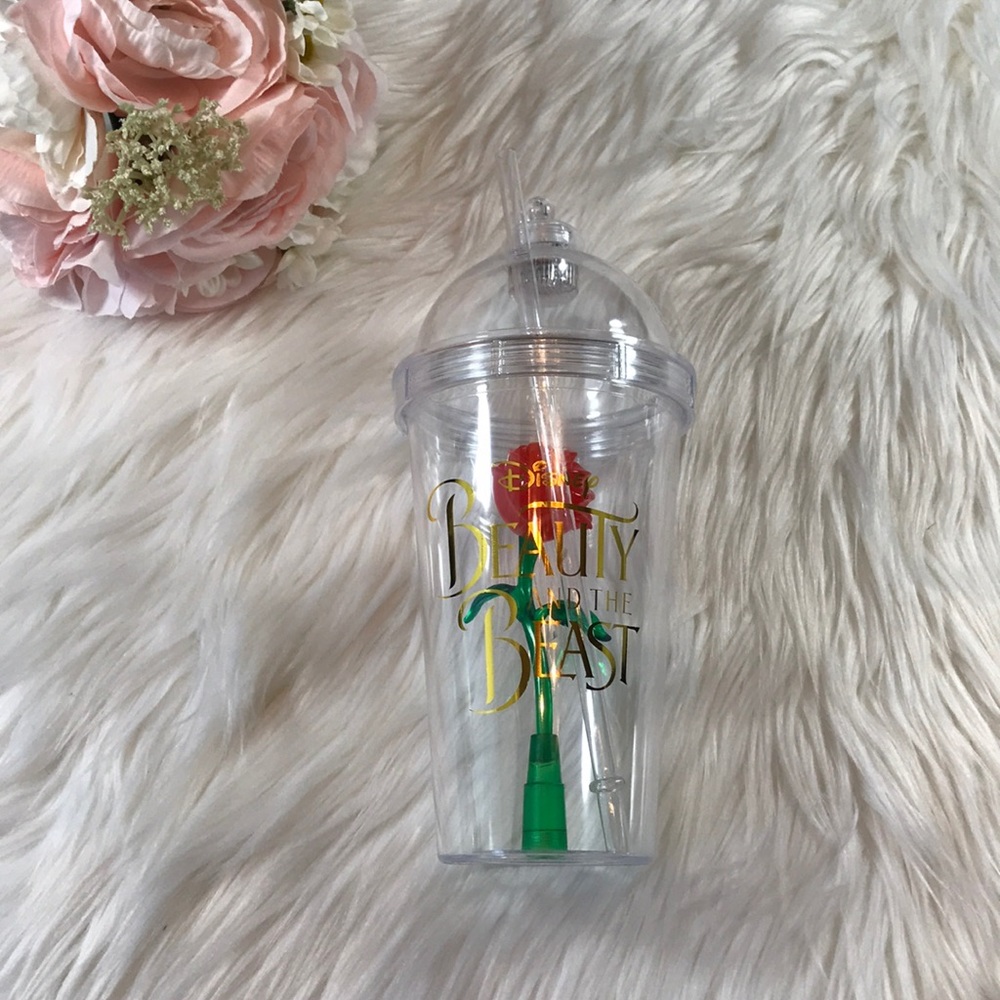 Disney Light Up Beauty and the Beast Rose Cup